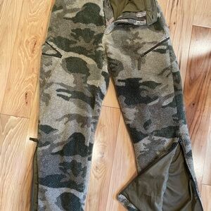 Camouflage Fleece Pants